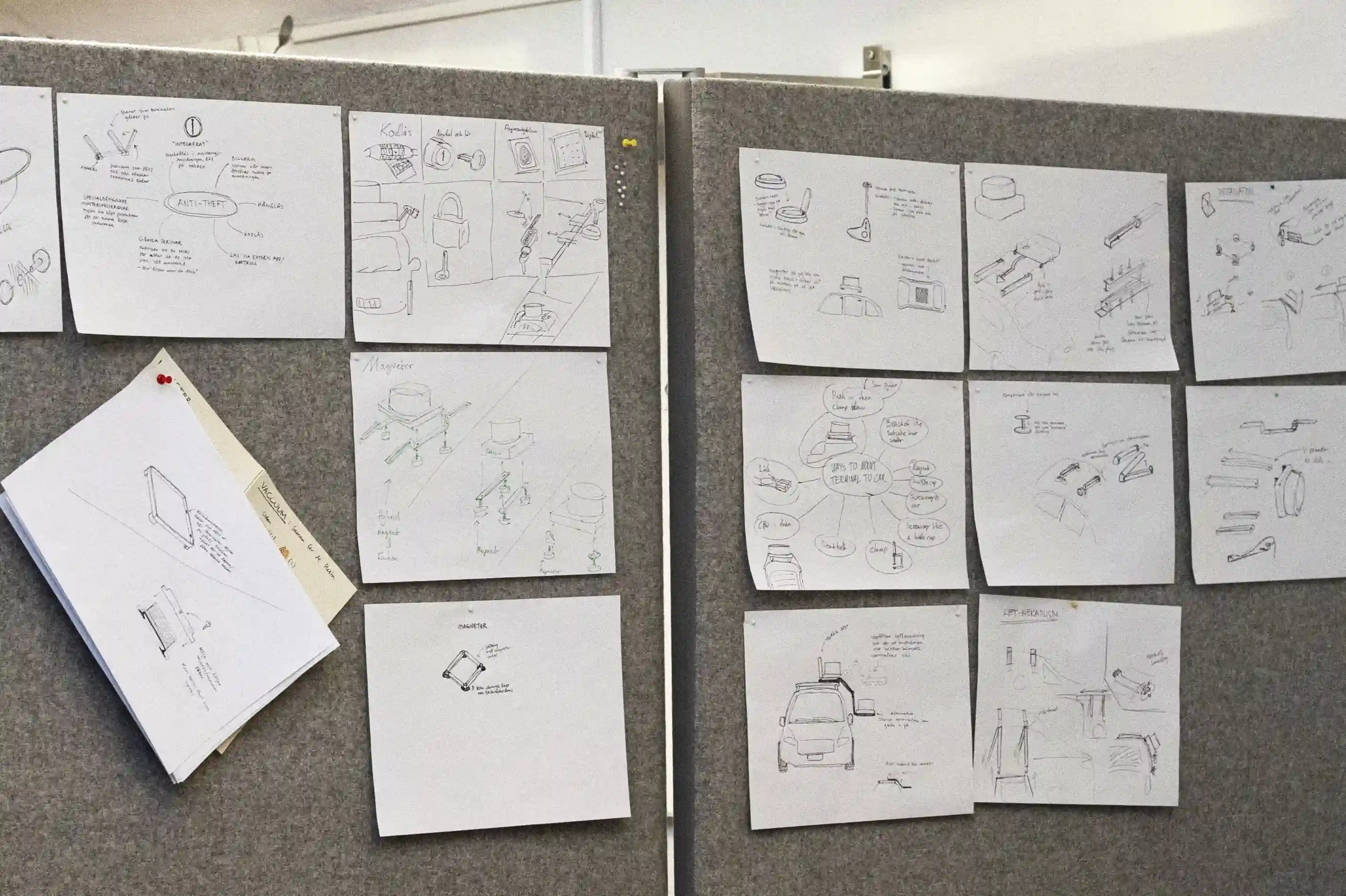 Exploded view of adapter